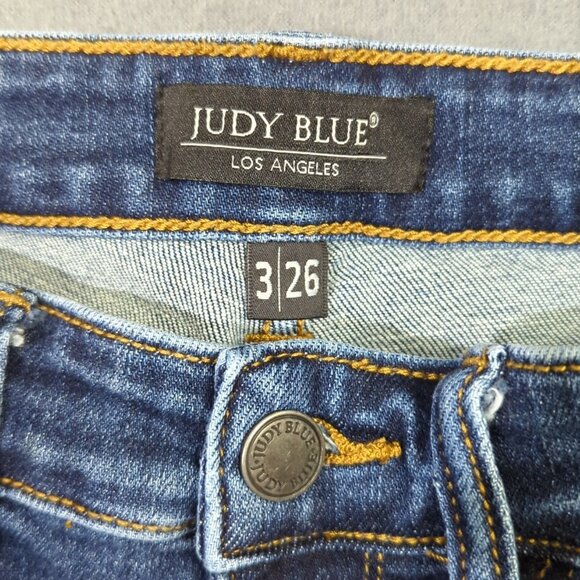 Judy Blue Jeans Women's 26 Blue Slim Fit Denim - Picture 9 of 12